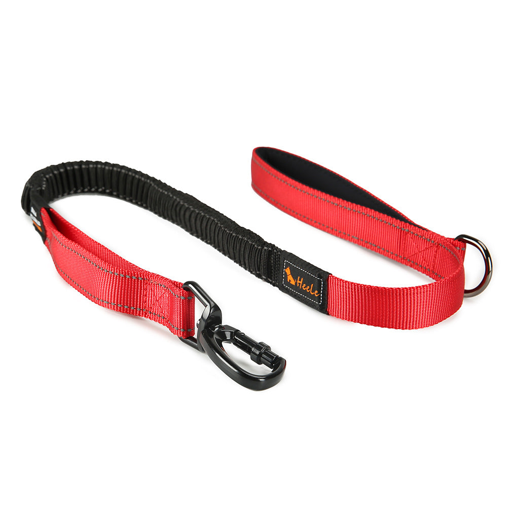 SmoothSaunter - Elastic Leash for Smoothness and Extra Handle for More Control