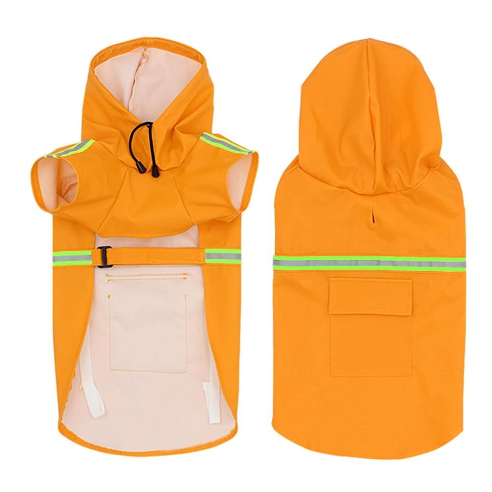 Waterproof Dog Reflective Raincoat Cape